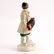 Soviet biscuit porcelain figure, accordion player, 1930 - 4
