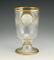 A Russian glass armorial goblet - 2