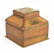 A Russian folk or kustar art terem shaped jewel casket - 3