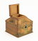 A Russian folk or kustar art terem shaped jewel casket - 4