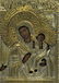 Our Lady of Unexpected Joy Oklad Russian Icon, 19th C - 2
