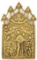Our Lady of Joy to Sufferers with Cherubims Bronze Icon