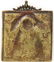 Our Lady of Passion Bronze Russian Icon, 18th Century - 2