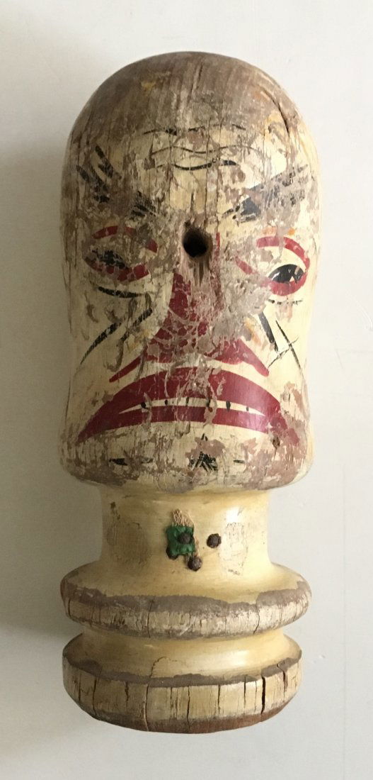 Early 20th C Carnival Knockdown Head (1 of 3)