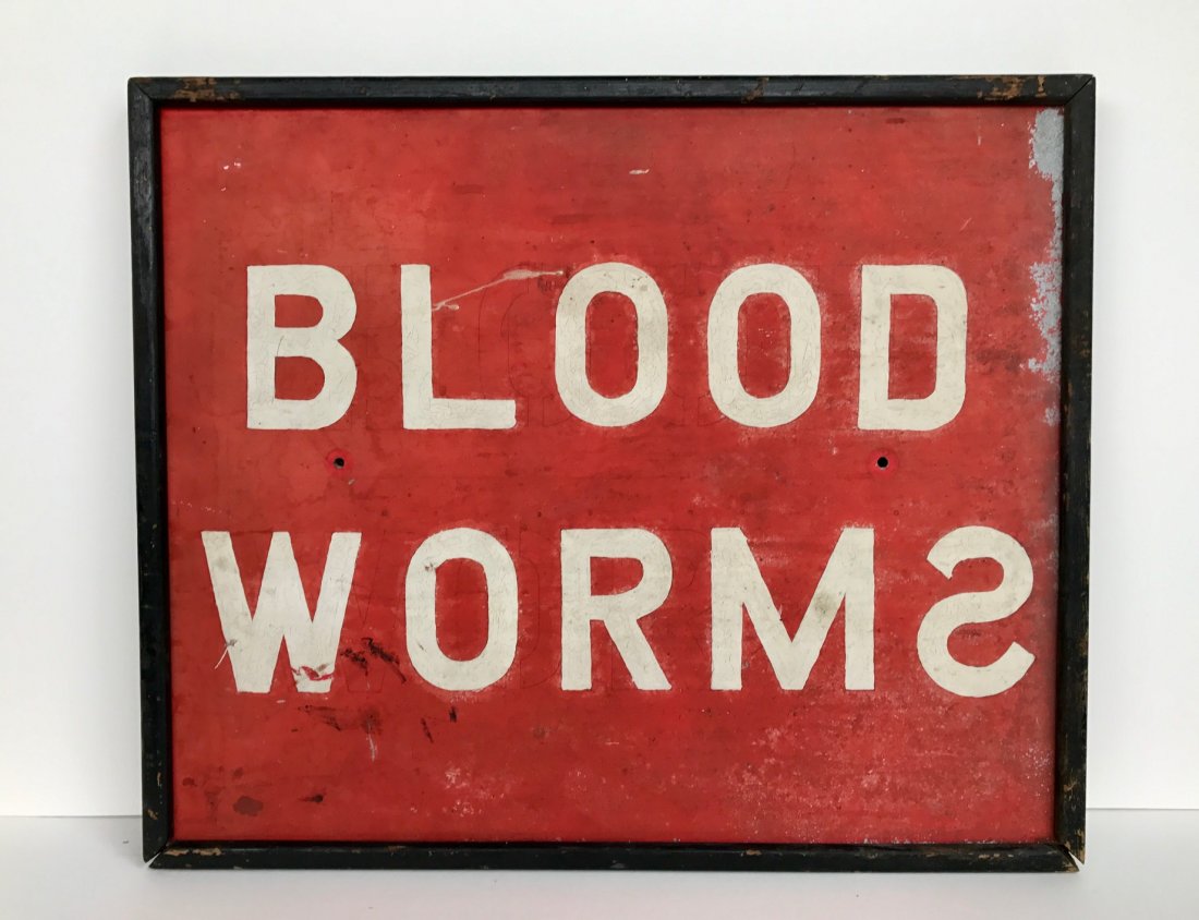 General Store Bait Sign, c 1920 (1 of 1)