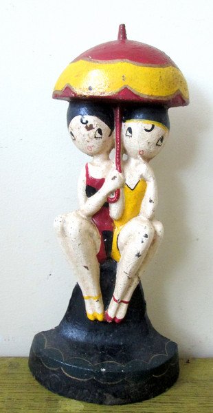 Cast Iron Doorstop, 1920 (1 of 8)