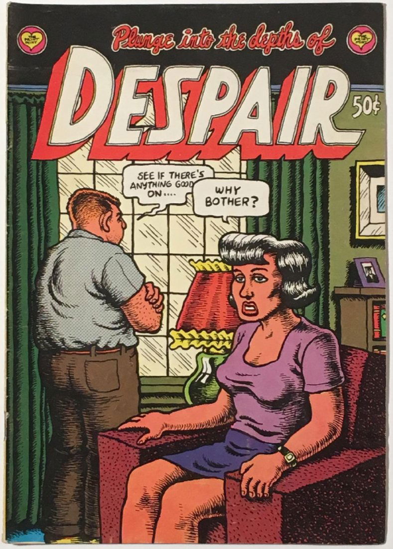 Robert Crumb: Plunge into the Depths of Despair Comic (1 of 5)