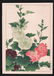 Nishimura Hodo: Hollyhock Flowers,1930’s
