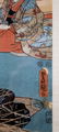 Utagawa Kunisada: Prince Genji Triptych 1852 - 6
