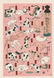 Utagawa Kuniyoshi: Cats of the Tokaido Road Triptych - 3