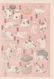 Utagawa Kuniyoshi: Cats of the Tokaido Road Triptych - 6