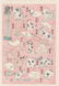 Utagawa Kuniyoshi: Cats of the Tokaido Road Triptych - 7