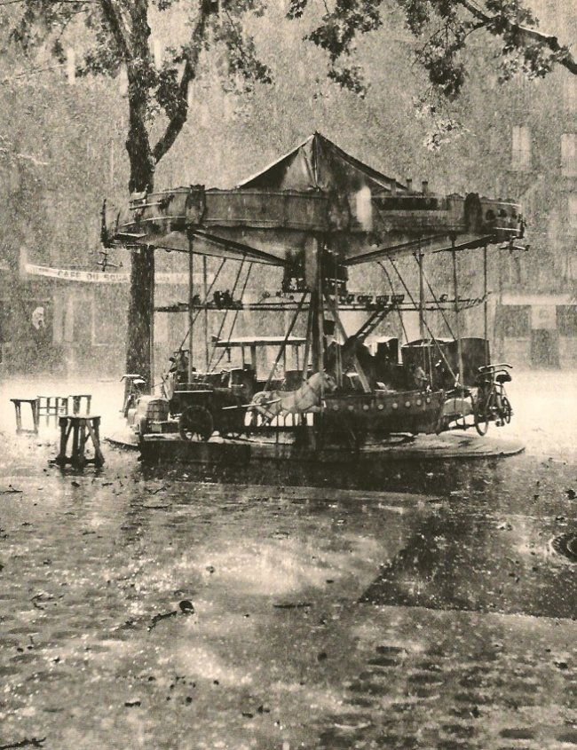 Robert Doisneau: Monsieur Barre's Merry-Go-Round, 1955 (1 of 1)
