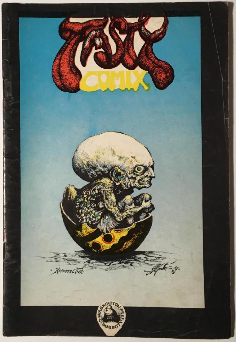 Tasty by Kwater, Burk, Howell, Williamson, 1969: Book Title: Tasty Authors: Kwater, Burk, Howell, Williamson Publisher: Washington Free Community Publication Date: 1969 Binding: Soft cover Edition: First Edition Includes art and text from several wr