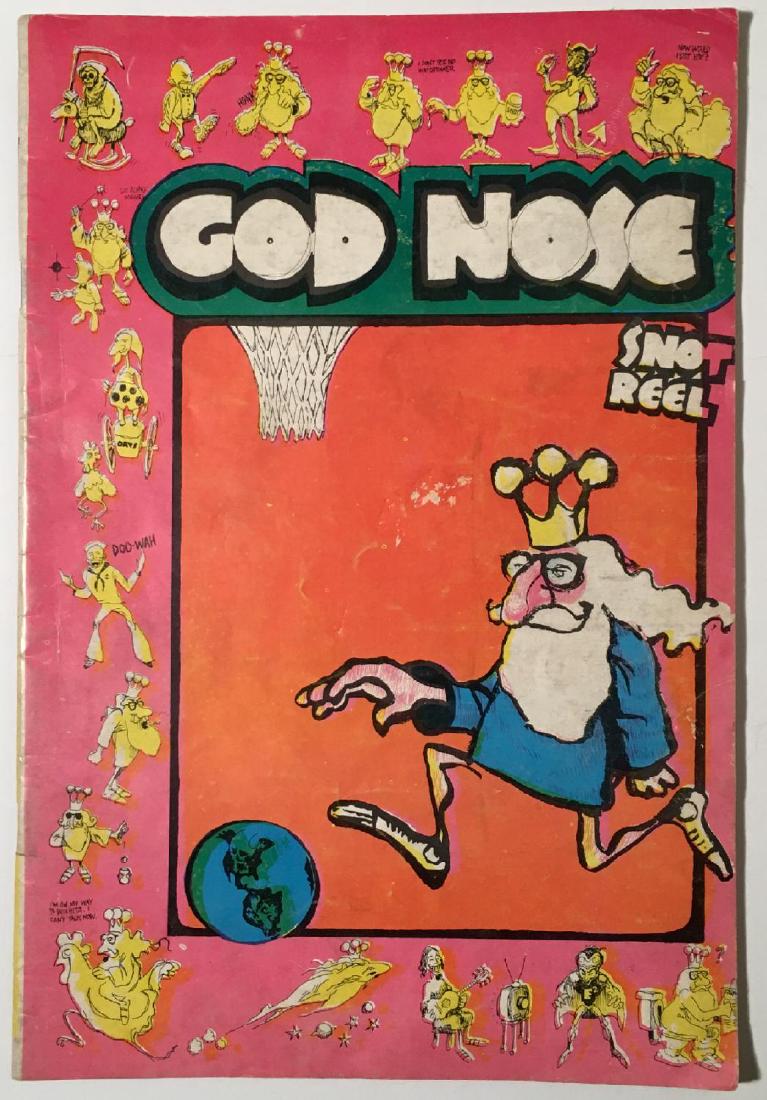 God Nose Comic by Jaxon Jackson, 1969 (1 of 5)