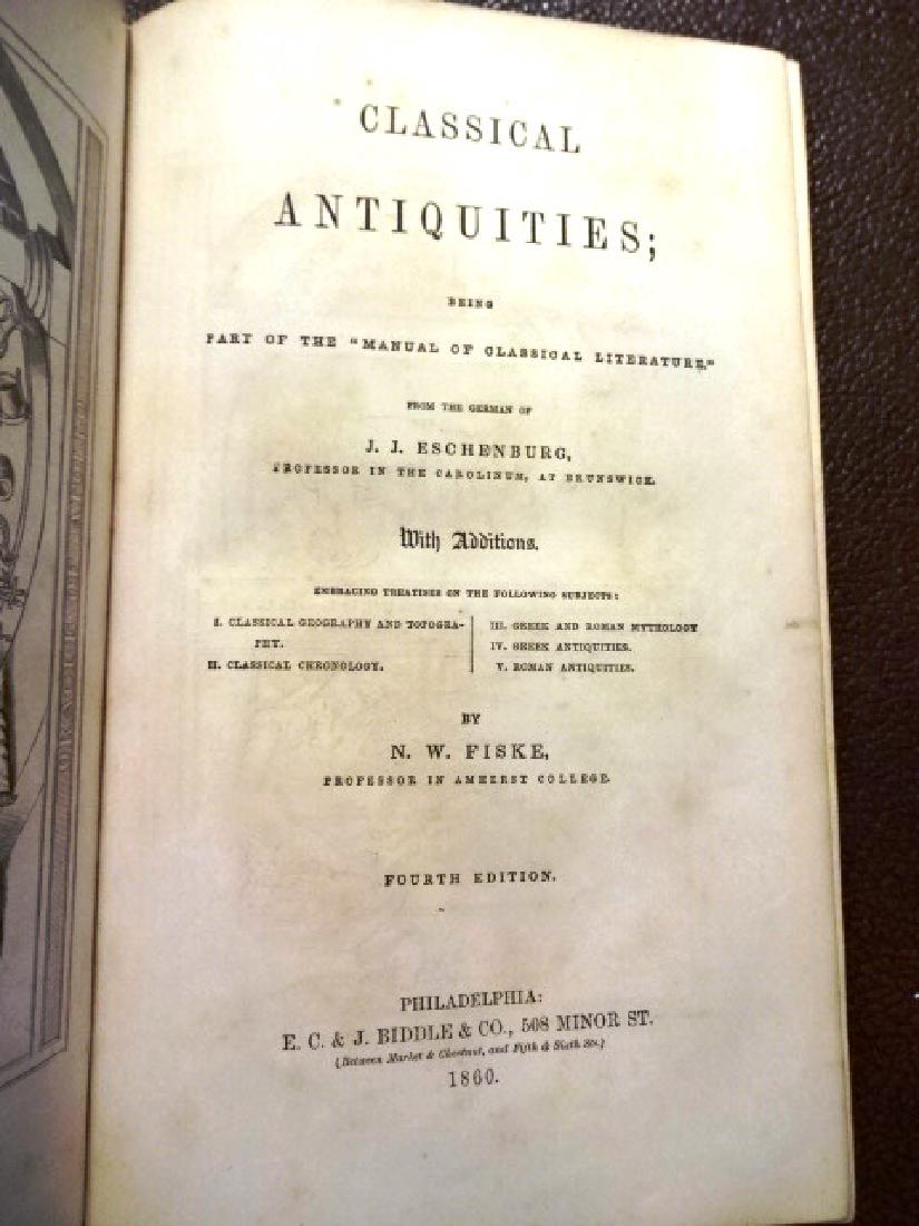 1860 Classical Antiquities; Literature of JJ Eschenburg (1 of 2)