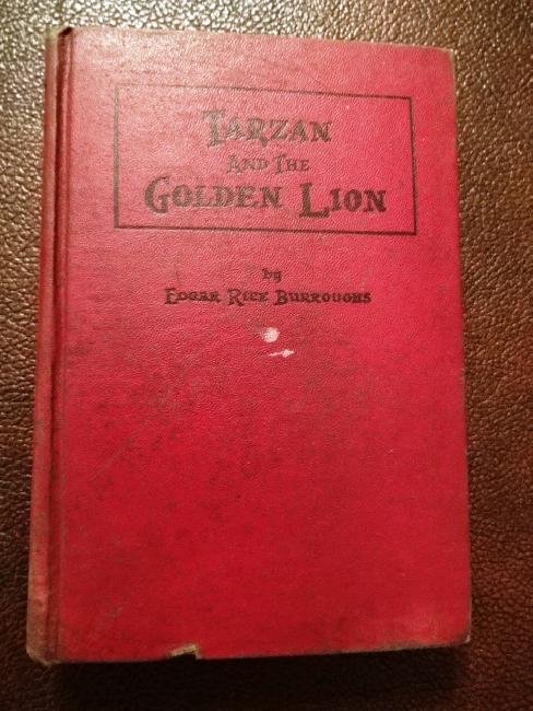 Tarzan & the Golden Lion by Edgar Rice Burroughs, 1924: Book Title: Tarzan and the Golden Lion Author: Edgar Rice Burroughs Publishing: New York by Grosset and Dunlap, 1924 Tarzan and the Golden Lion is a novel written by Edgar Rice Burroughs, the ninth in