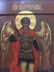 Archangel Michael Gilt Gold Russian Icon, 19th Cent - 2