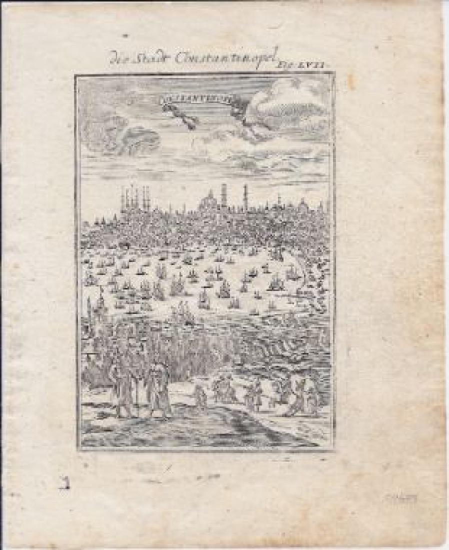 Mallet: View Of The City And Harbor, 1719 (1 of 1)