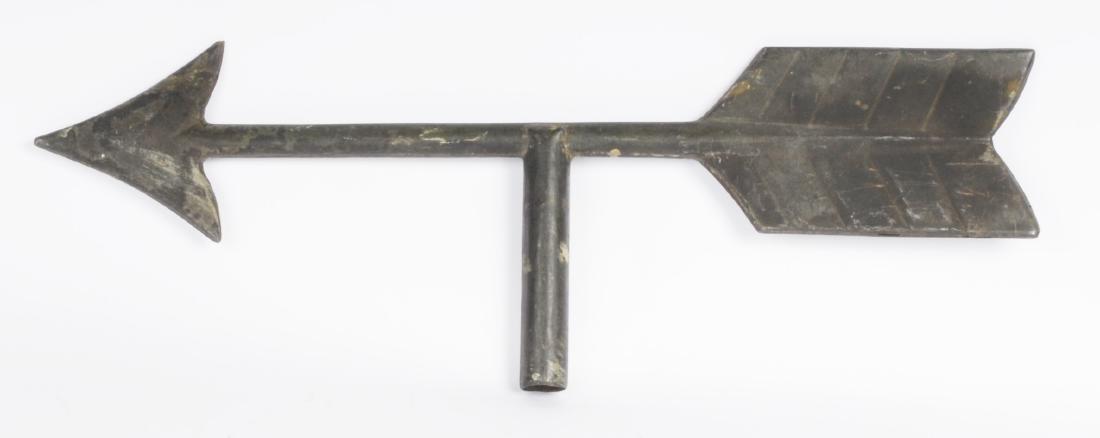 Copper Arrow Weathervane, c 1900 (1 of 2)