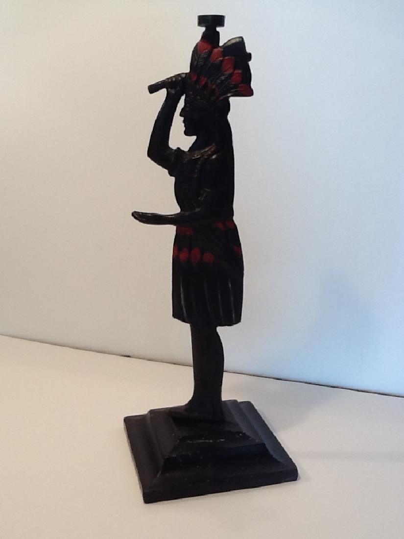 Cast Metal Indian, 20th C (1 of 2)