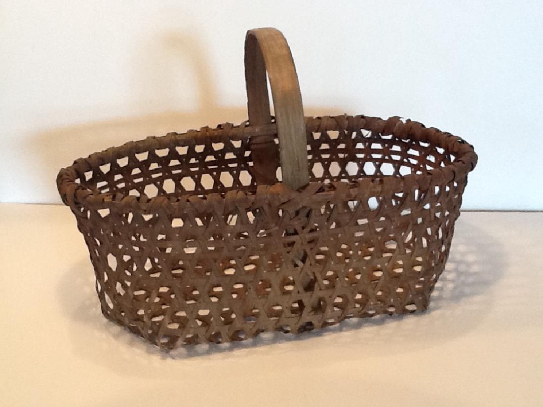 Extremely Rare 19th C Cheese Basket (1 of 3)