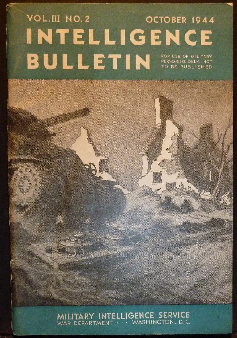 Intelligence Bulletin, Military Periodical, 1945 (1 of 1)