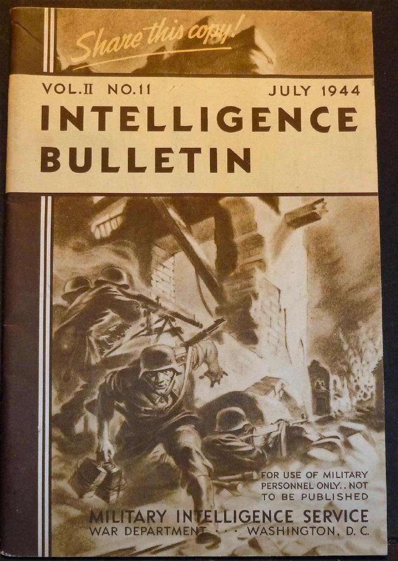 Intelligence Bulletin, Military Periodical, 1944 (1 of 1)