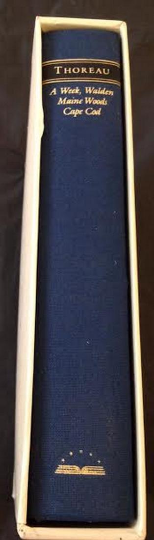 Henry Thoreau: A Week, Walden Maine Woods Cape Cod 1985 (1 of 7)