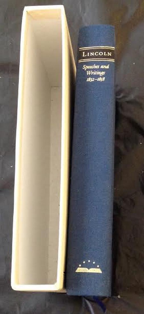 Lincoln Speeches And Writings 1832-1858 (1 of 8)
