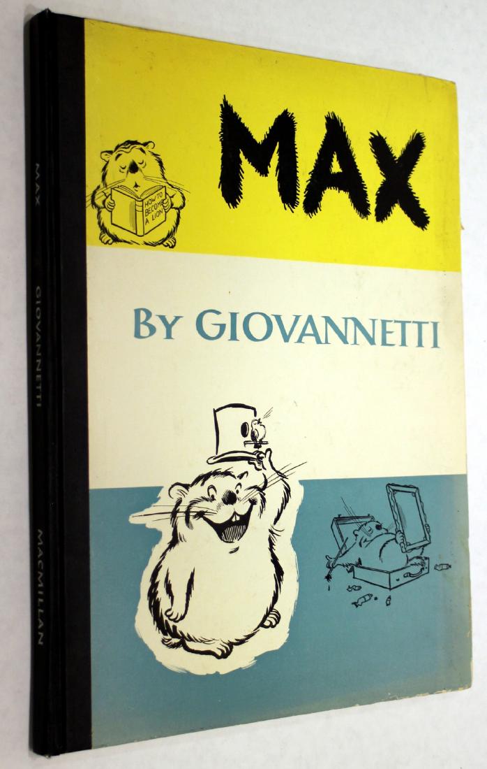 Giovannetti: Max, 1954, 1st Edition (1 of 10)