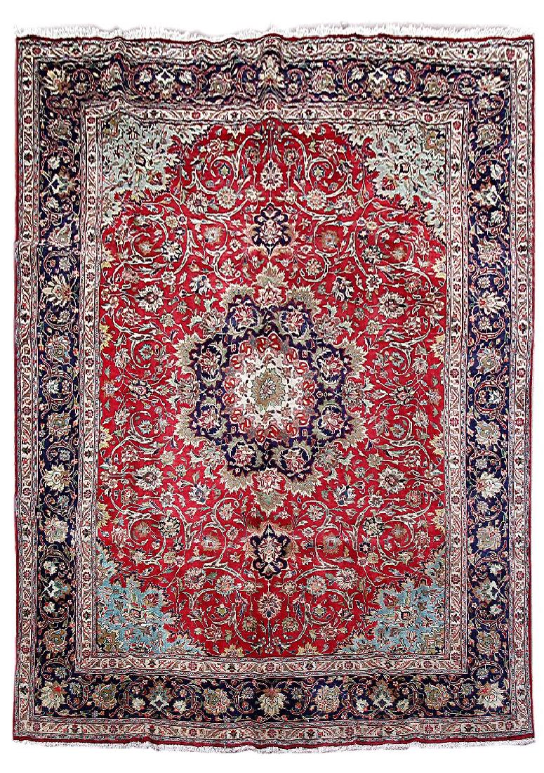 Persian Tabriz Handmade Rug 10x13 (1 of 6)