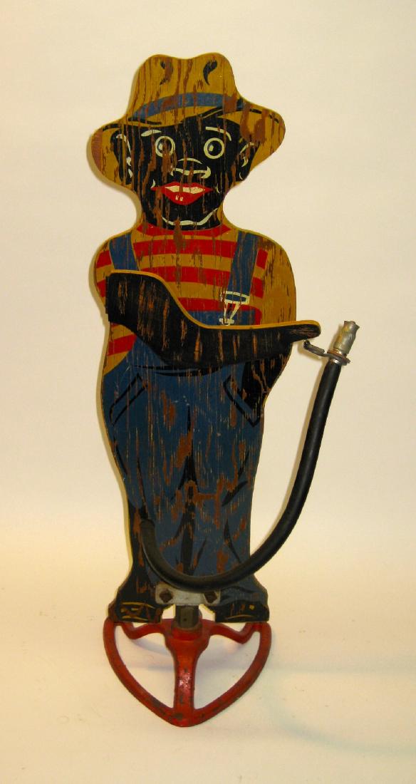 Wood & Iron Black Boy Lawn Sprinkler (1 of 3)