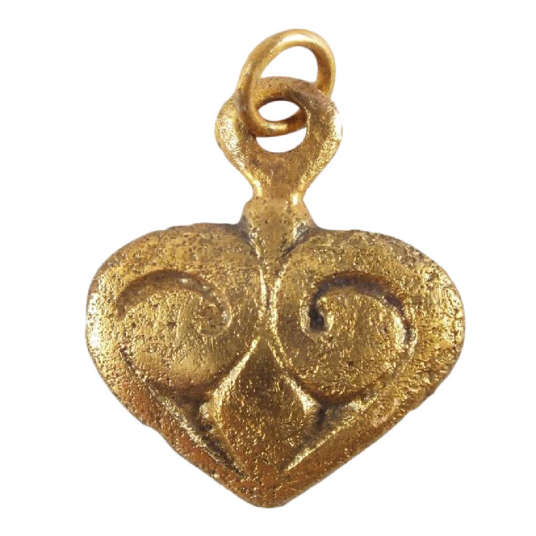 Viking Heart Pendant 850-950 AD (1 of 2)