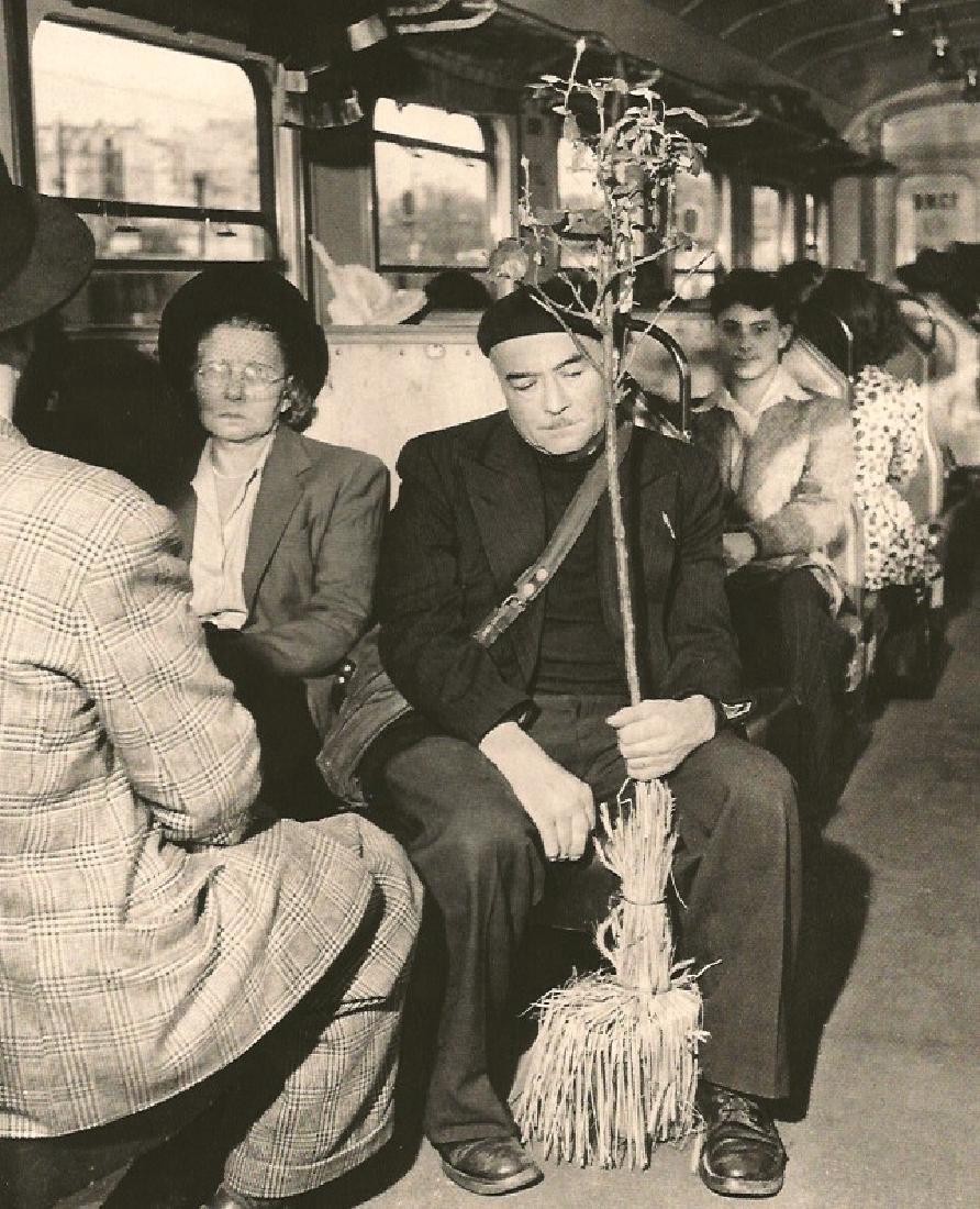 Robert Doisneau: Standard Rose 1946: Print Title: Standard Rose 1946 Artist: Robert Doisneau Printing Date: 1979 Medium: Sheet fed Copper plate gravure Printed in France Image Size: 8 x 7 inches Robert Doisneau was a French photographer.