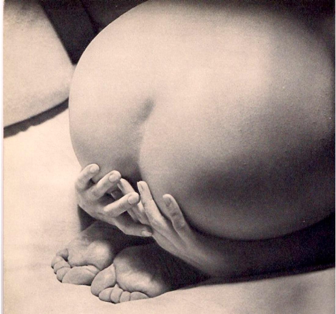 Man Ray: La Priere (The Prayer): Print Title: La Priere (The Prayer) Artist: Man Ray Medium: Vintage Sheet-Fed Gravure Printing Date: 1935 Printer: La Neogravure, France Image Size: 7 x 6.5 inches Man Ray, original name Emmanuel Radn