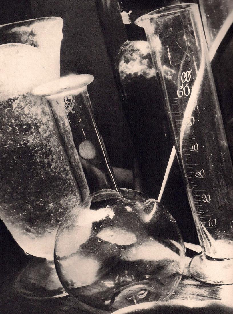 Roger Parry: Laboratory: Print Title: Laboratory Artist: Roger Parry Medium: Vintage Sheet-fed Gravure Printing Date: 1963 Printer: Heibonsha, Tokyo Image Size: 7 x 9 inches Roger Pary was not only a photographer and draughts