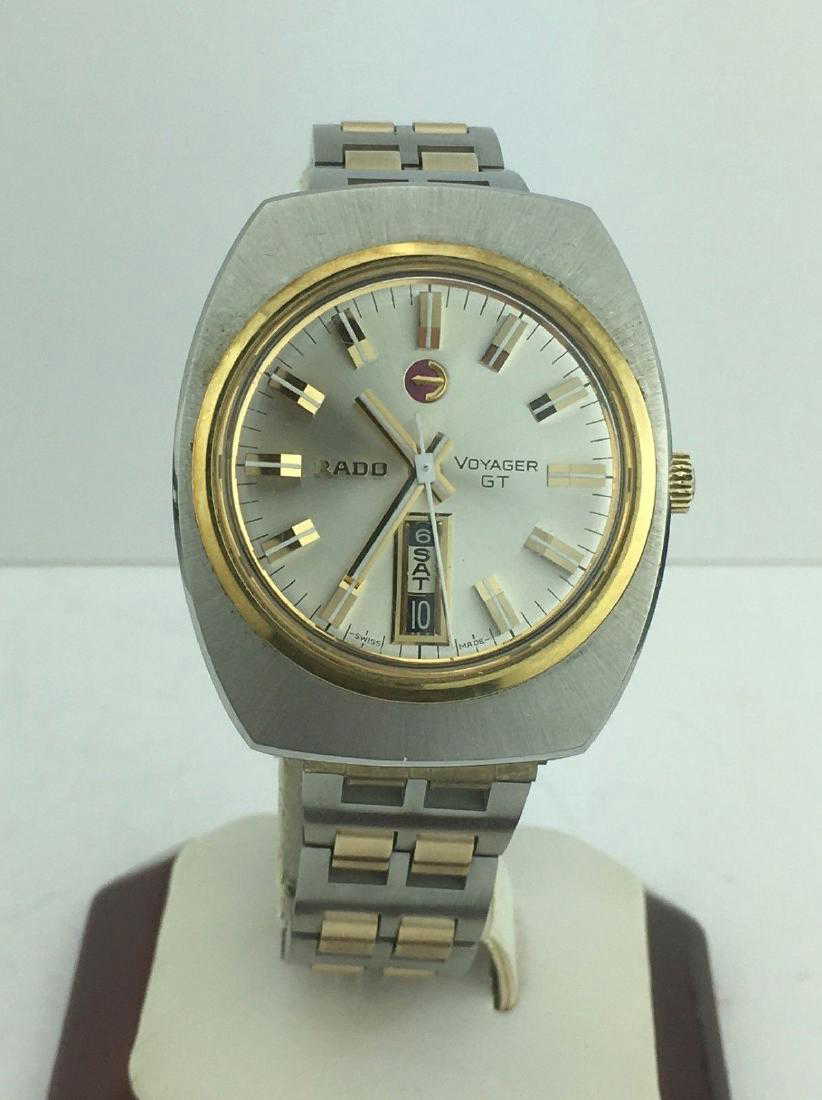 Vintage Rado Voyager GT Two Tone Automatic Watch