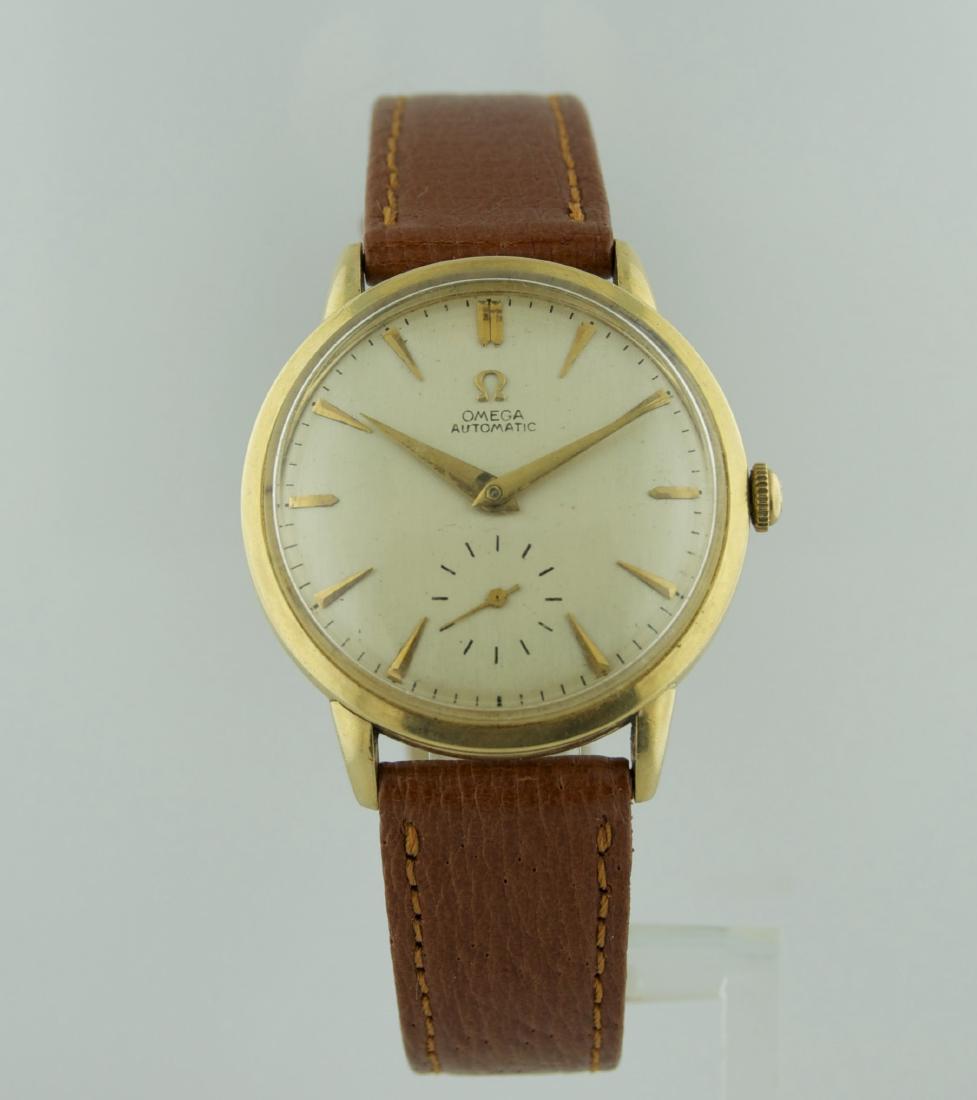 Omega Automatic Bumper Gold Filled Watch, 1950s (1 of 7)