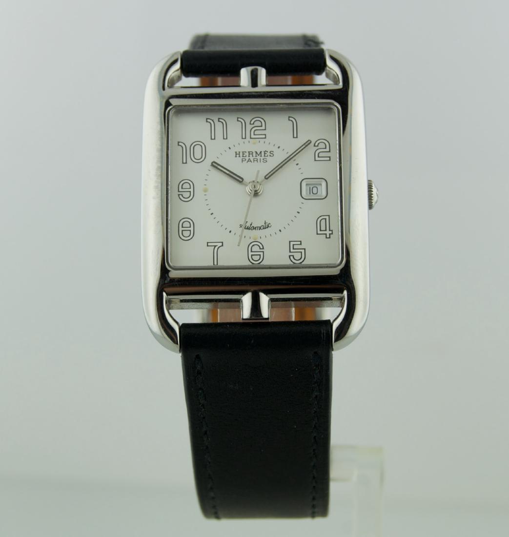 Hermes Paris Automatic Stainless Steel Watch (1 of 7)