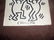 Keith Haring: Two Dancing Men With Heart - Signed - 4