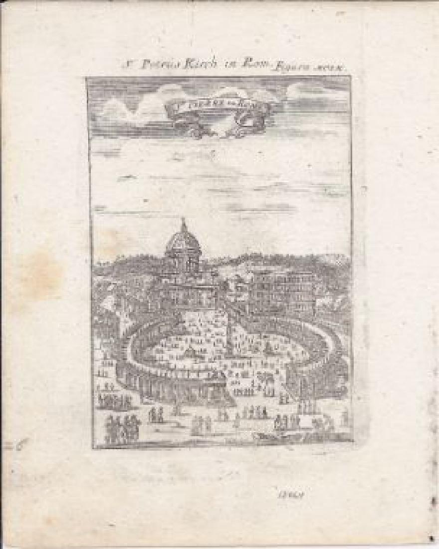 Mallet: St Pierre De Rome St. Petrus Kirch In Rom, 1719 (1 of 1)