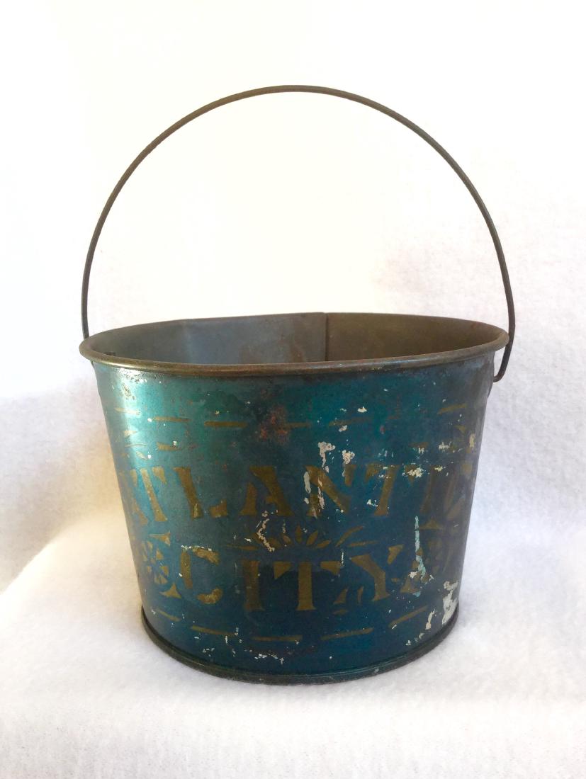 Atlantic City Tin Painted Sand Pail (1 of 6)