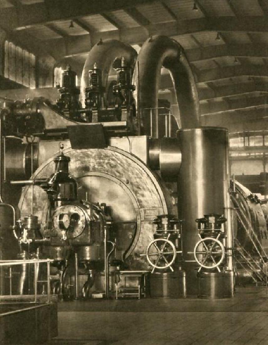 E.O. Hoppe: German Industry: Print Title: German Industry Artist: E.O. Hoppe Printing Date: 1930 Medium: Sepia Sheet-fed Gravure Printer: Ullsteinhaus, Berlin Image Size: 6 x 8 inches Emil Otto Hoppe (1878-1972) was a German-born