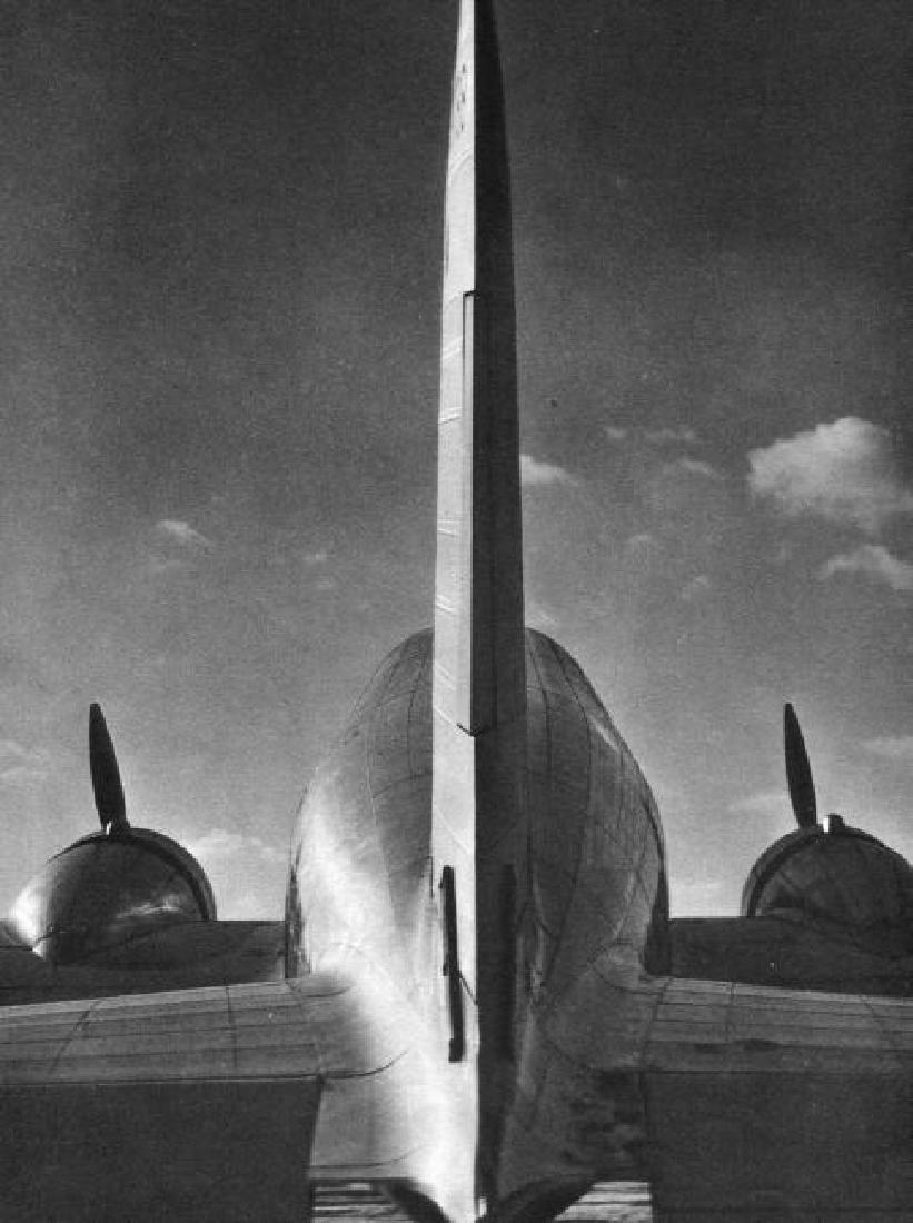 Dmitri Kessel: Plane: Print Title: Plane Artist: Dmitri Kessel Medium: Vintage Sheet-Fed Gravure Printer: Beck Engraving Company Printing Date: 1936 Image Size: 8 x 11 inches No Reserve: This lot starts at $1 and has no re