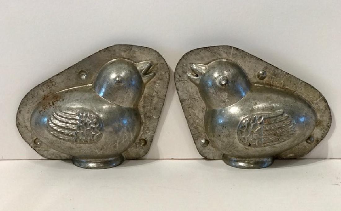 Tweeting Bird Chocolate Mold, c 1940 (1 of 1)