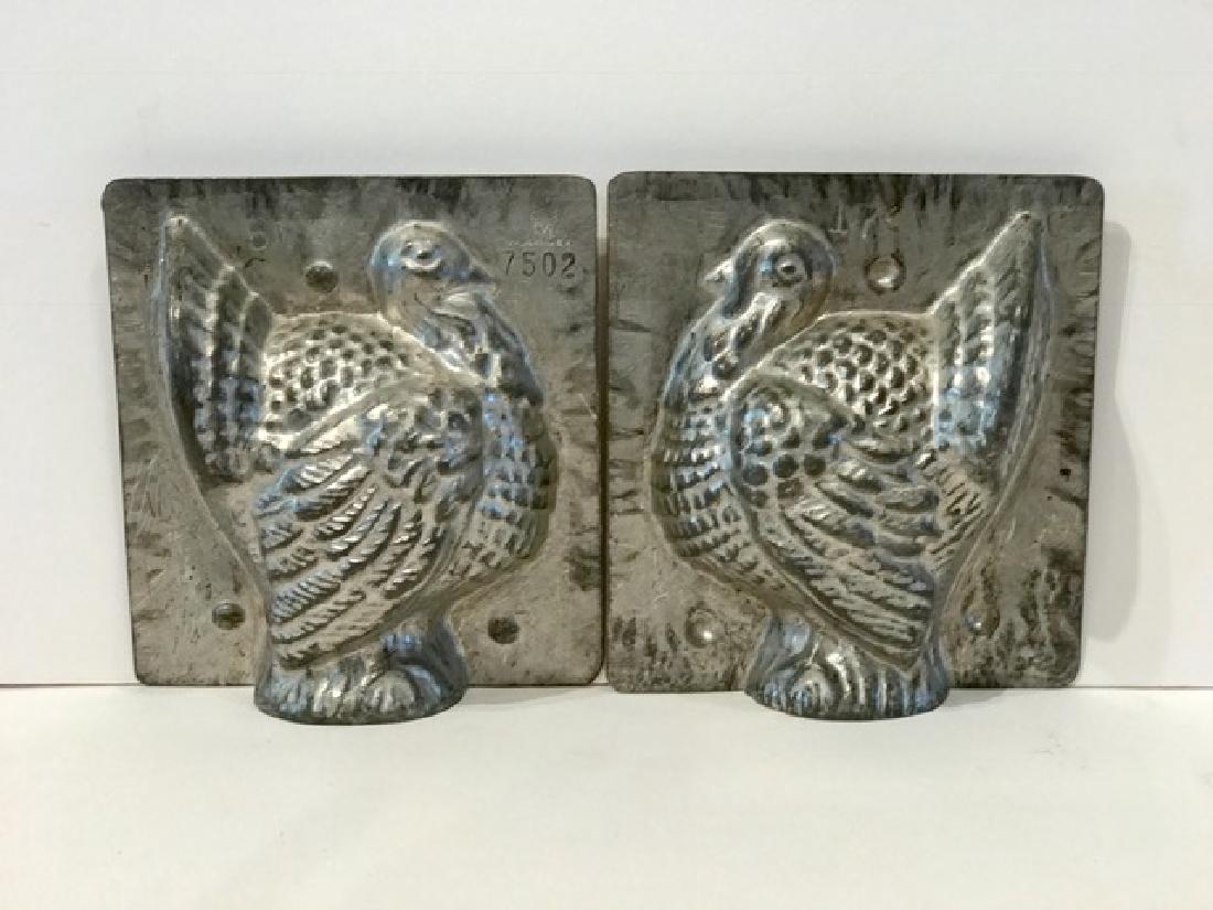 Turkey Chocolate Mold, c 1940 (1 of 3)