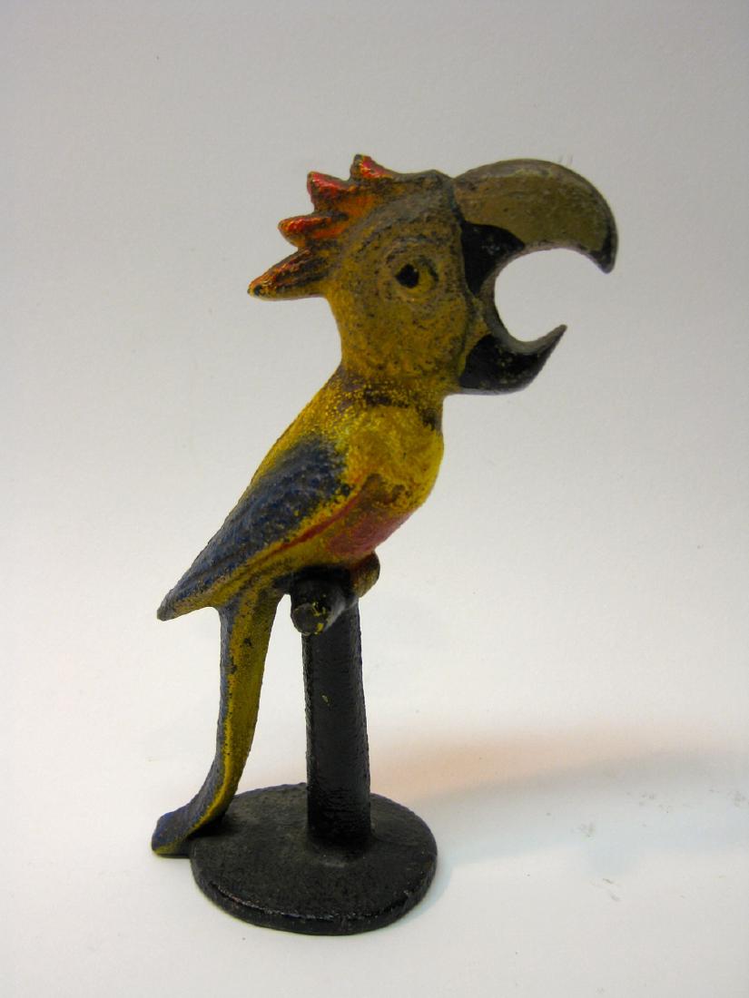 Cast Iron Parrot Bottle Opener (1 of 2)