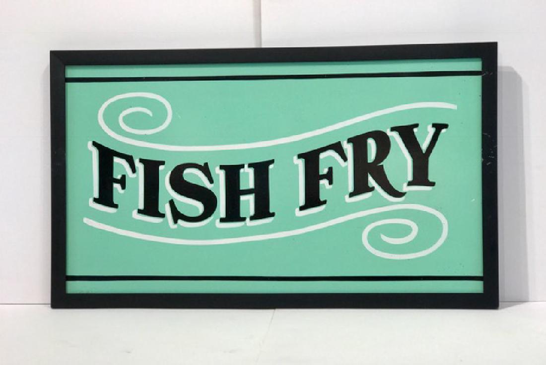 Hand-painted Roadside Diner Sign, c. 1950 (1 of 2)