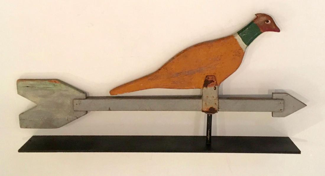Homemade Pheasant Weathervane, 1900 (1 of 4)